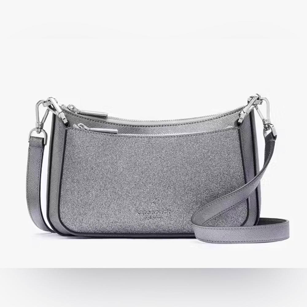 Kate Spade Silver Crossbody Bag